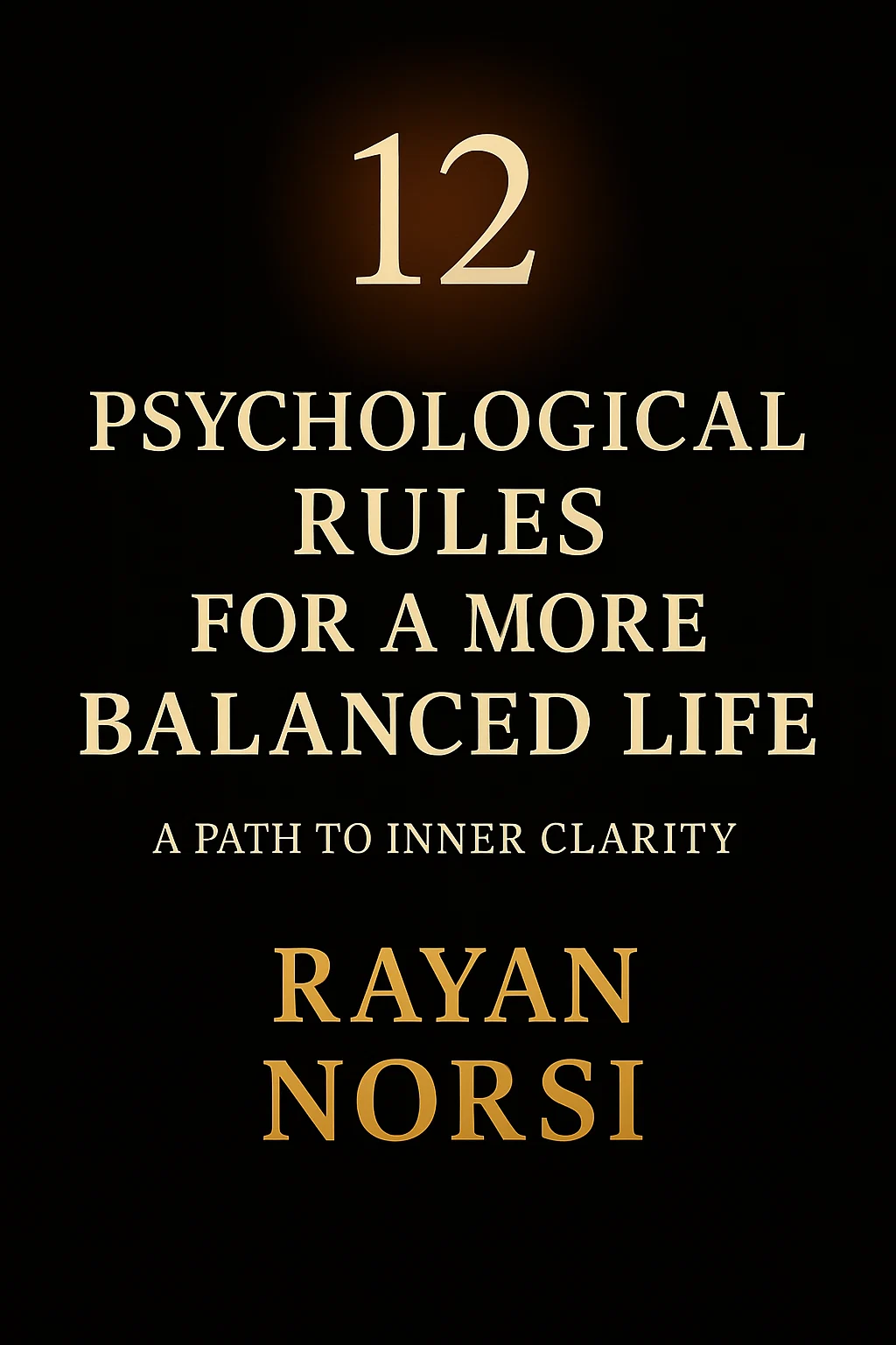 12 Psychological Rules book cover