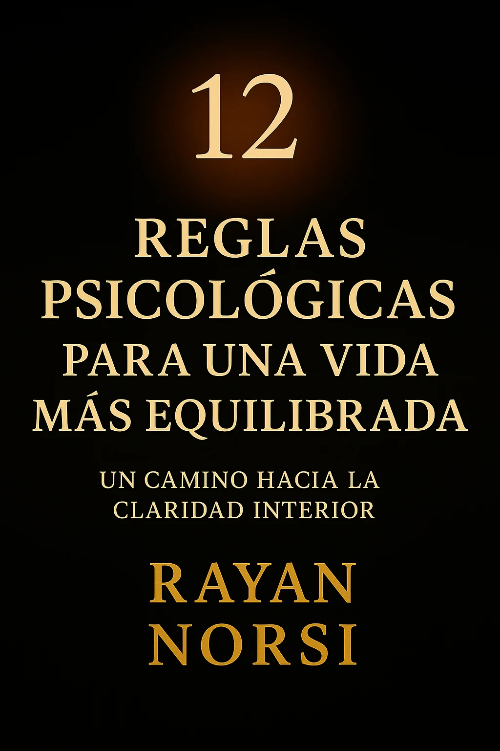 Portada del libro 12 Reglas Psicológicas
