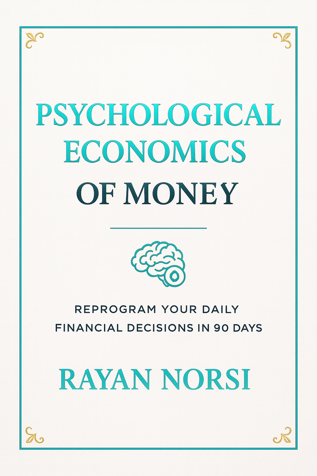 Psychological Economics of Money Book Cover